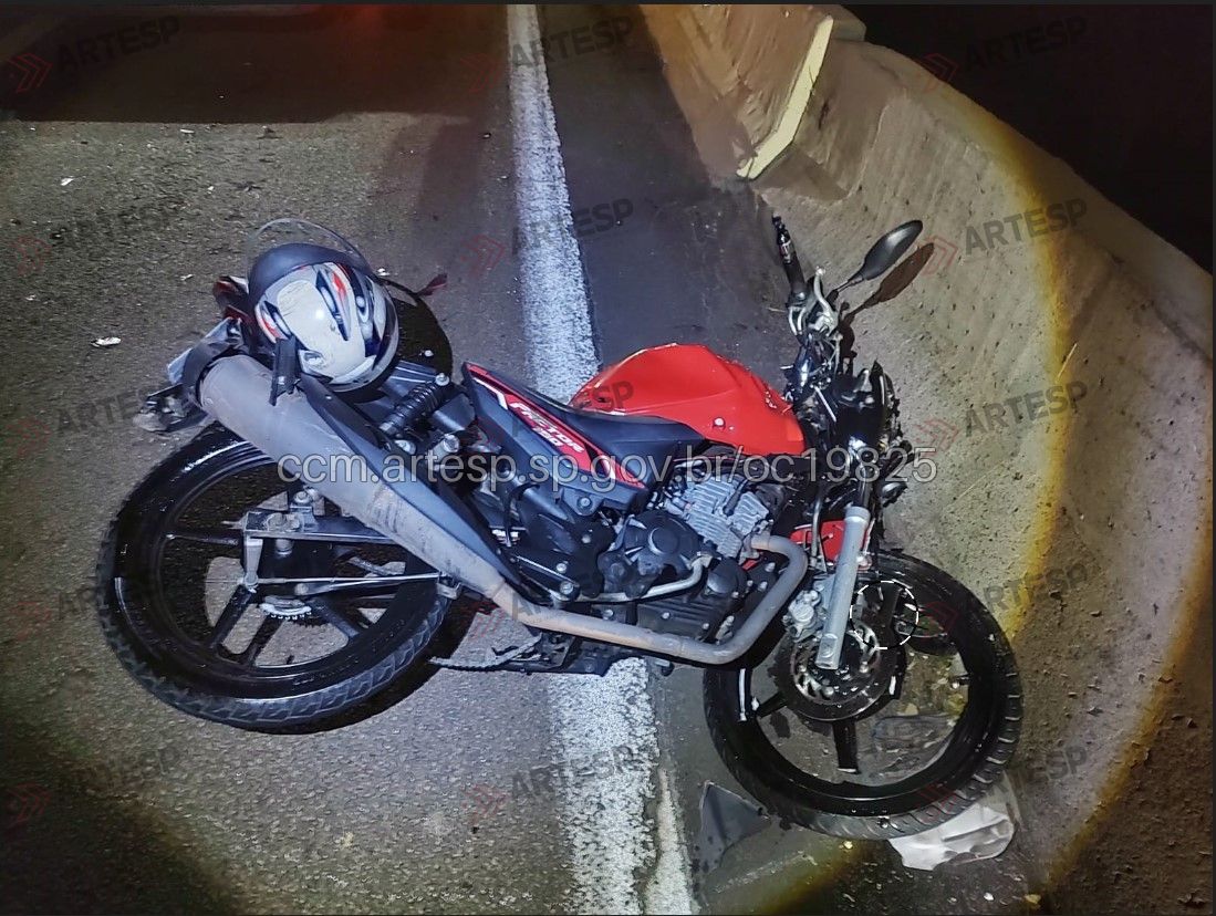 Motociclista morre após colisão na SP-101 em Hortolândia