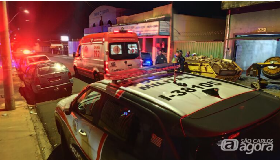 Mulher é esfaqueada no pescoço e no rosto no Santa Felícia, em São Carlos