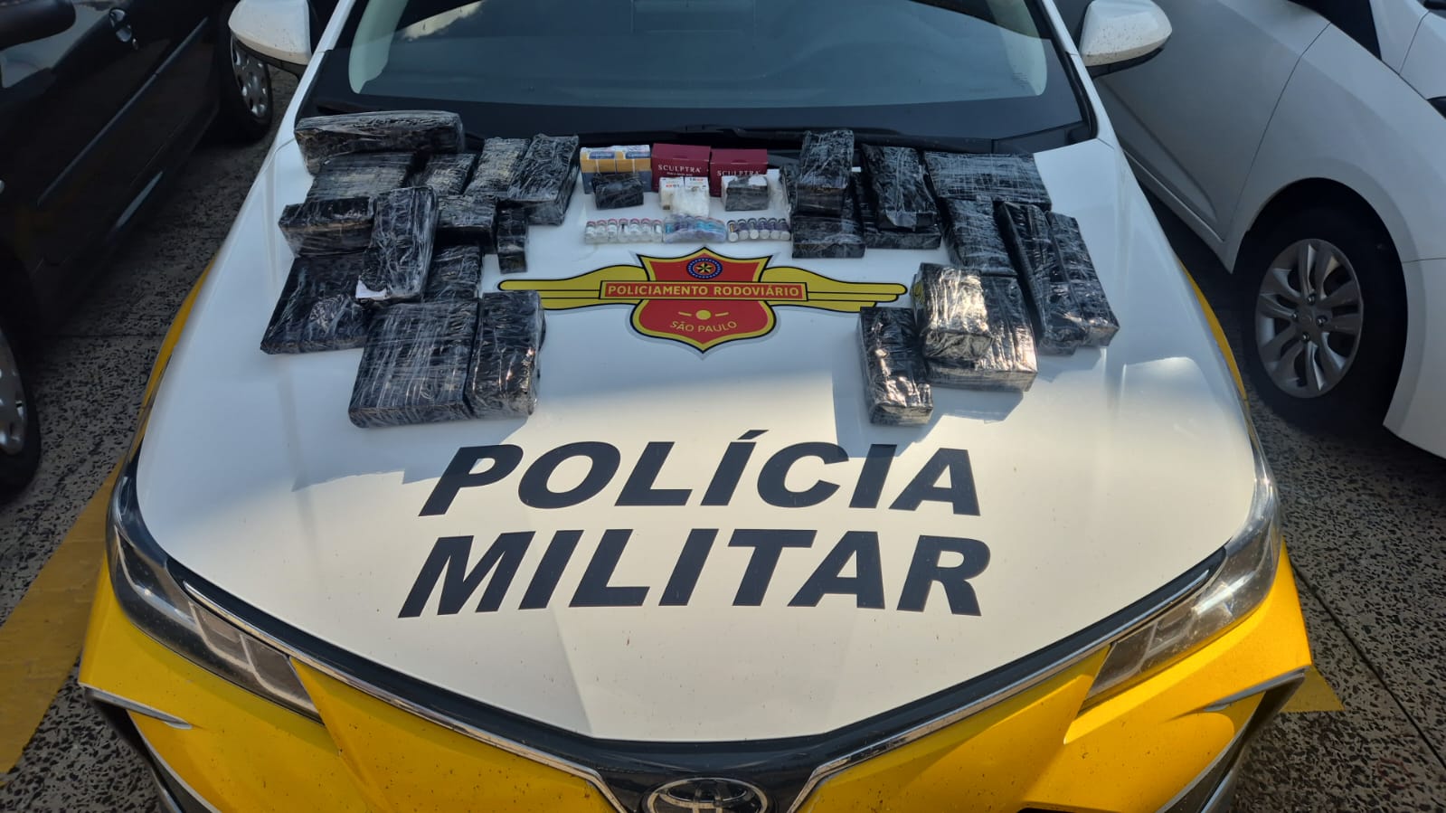 Polícia Rodoviária prende suspeito de contrabando de medicamentos em operação conjunta com a FICCO